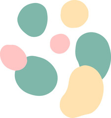 hand draw modern abstract shape