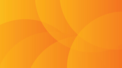 Fluid shapes composition with orange color. Dynamic shapes composition. Eps10 vector