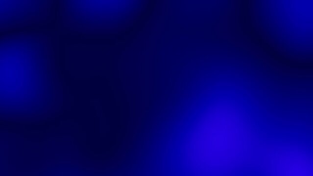 Royal blue electric blue bright gradient background. Dark neon template for web design presentation or application interface. Blurred texture. Abstract backdrop. Loop liquid animation. Graphics layout