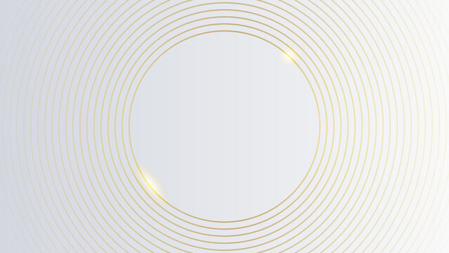 Gradient white gold abstract background