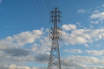 鉄塔のある風景