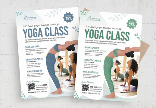 Yoga Flyer Template