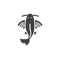 Koi Fish vector icon