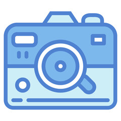 camera two tone icon style