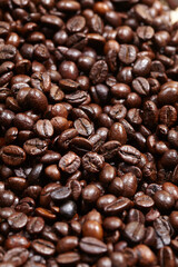 coffee beans on the table