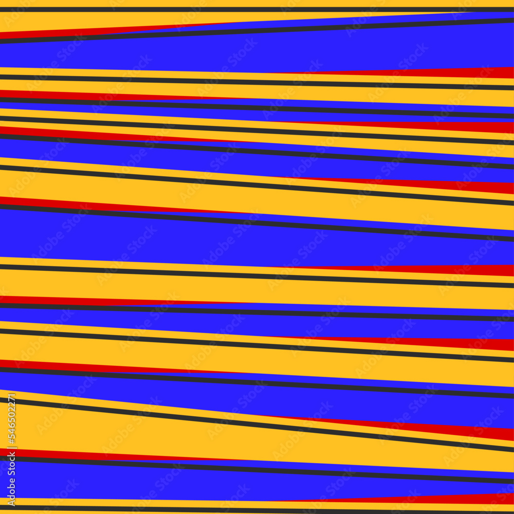 Poster abstract background with irregular stripes pattern