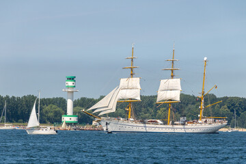 Gorch Fock in der Kieler Förde