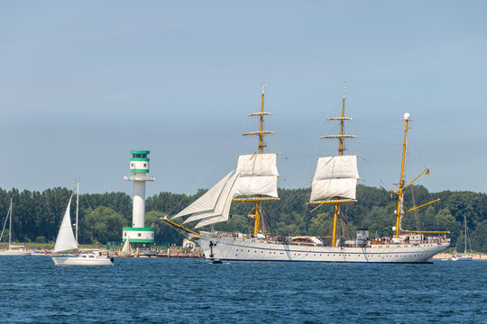 Gorch Fock in der Kieler F&ouml;rde