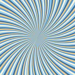 Fototapeta premium Circle lines blue background