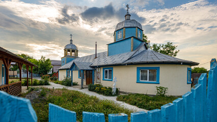 The orthodox Church of Mila 23 in the danube delta romania