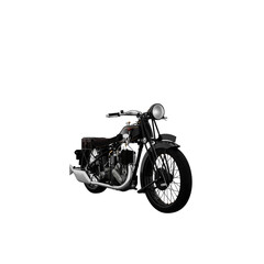 Fototapeta na wymiar Vintage Motorcycle