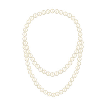 recommend clip art: pearl choker necklace jewelry vector illustration. Gold, silver, pearl jewellery. Stone or diamond rings, earrings, pendants, bracelets