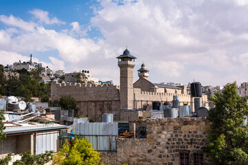 View of Hebron, Palestine - Cave of the Patriarchs