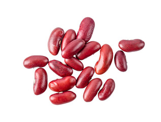Red beans isolated on transparent png