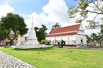 Peace of mind at Phra Nang Sang Temple Phuket ,Thailand.