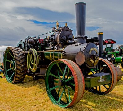 Fowler plowing engine at Sedgemoor steam rally