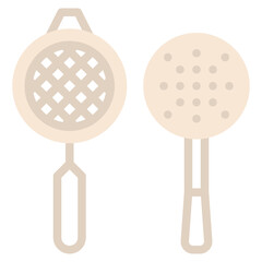 strainers kitchen cooking kitchen utensils icon