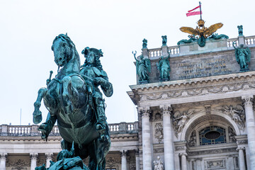 Landmark in VOLKSGARTEN in Vienna, Austria