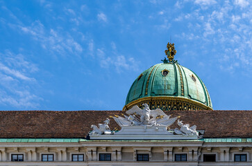 Landmark in VOLKSGARTEN in Vienna, Austria