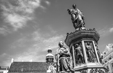 Landmark in VOLKSGARTEN in Vienna, Austria