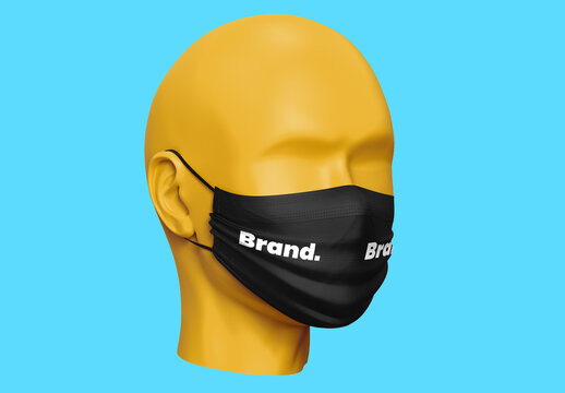 Face Mask Mockup