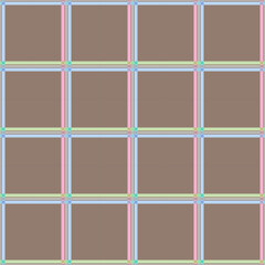 the seamless Tartan pastel color on gray for the background