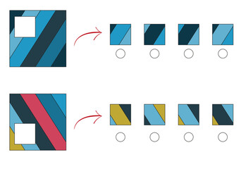 Visual intelligence questions IQ TEST, visual intelligence questions. Find the missing, Find the missing piece