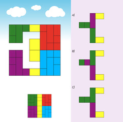 Visual intelligence questions IQ TEST, visual intelligence questions. Find the missing, Find the missing piece