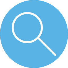Magnifier  Vector Icon which is suitable for commercial work and easily modify or edit it
