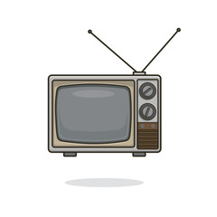 Illustration vector graphic of Television. The illustration is Suitable for banners, flyers, stickers, cards, etc.