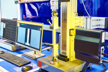 Electromechanical machines for testing materials for tensile, compression