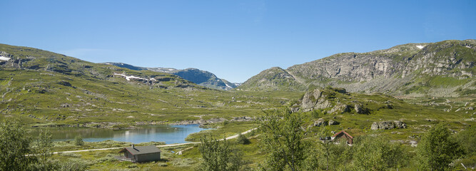 Fototapeta na wymiar Hardanger Plateau, Norway