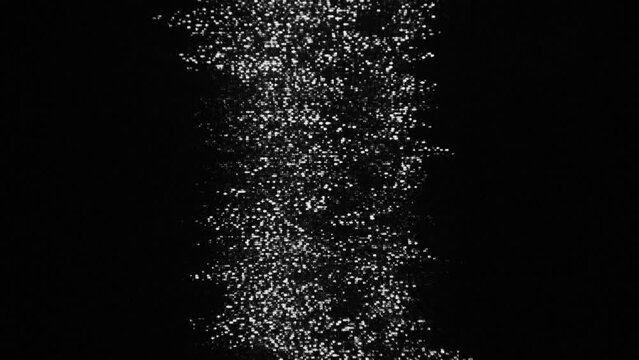 TV Static Noise Glitch Effect &ndash; Original Video from a vintage CRT cathode-ray tube Television