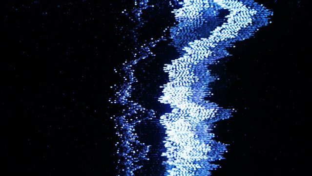 TV Static Noise Glitch Effect &ndash; Original Video from a vintage CRT cathode-ray tube Television