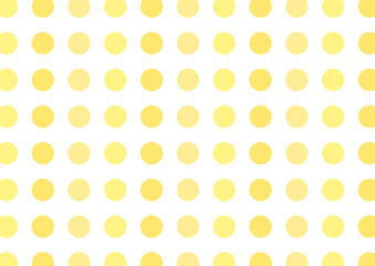 背景　縦の三色の水玉　黄色