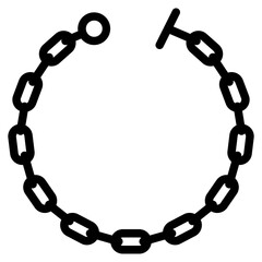chain bracelet accessories fashion icon