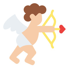 Obraz premium cupid love relationship valentine icon