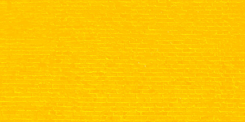 Yellow wall brick background texture image