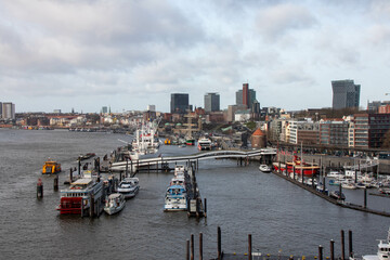 Pictures from the port of Hamburg