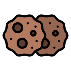 cookies snack sweet chocolate icon