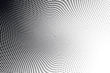 Light halftone dots grunge wide background  © Miubewa 