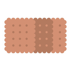 cracker snack sweet bakery icon