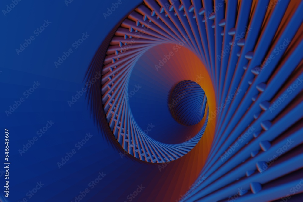 Poster Beautiful Abstract colourful ratio background. Starburst dynamic wave. 3d rendering illustration Background pattern for design...