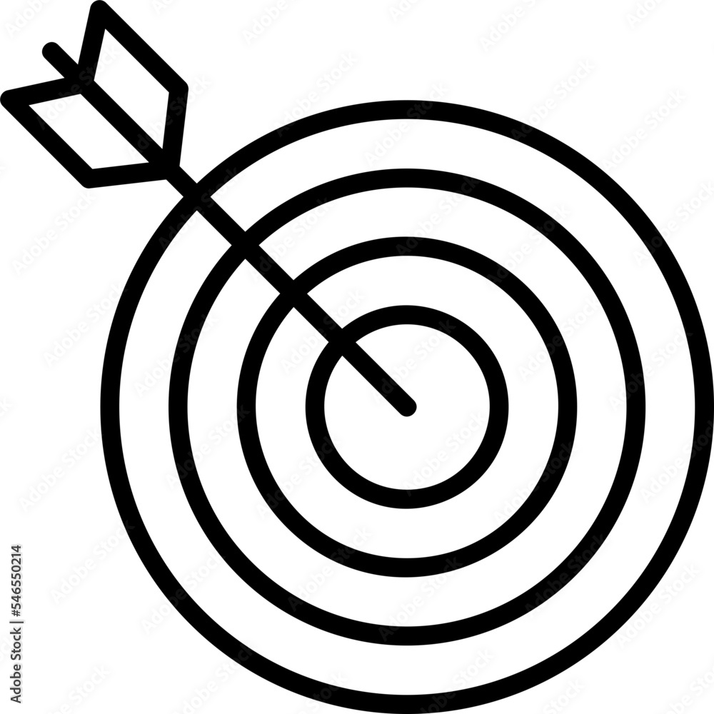 Sticker target icon