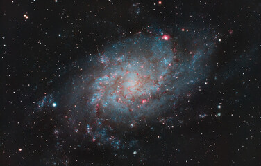 m33 Pinwheel galaxy