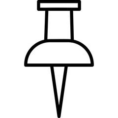 Push Pin Icon