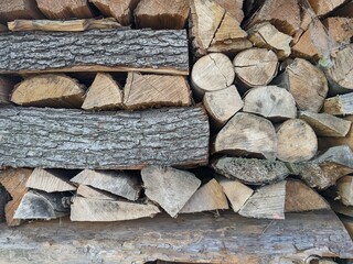 wood for the furnace
