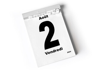  2  Août 2024