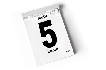  5  Août 2024