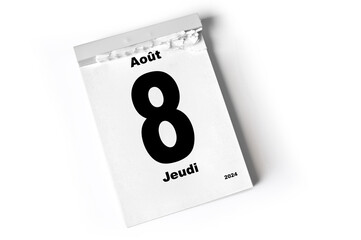  8  Août 2024